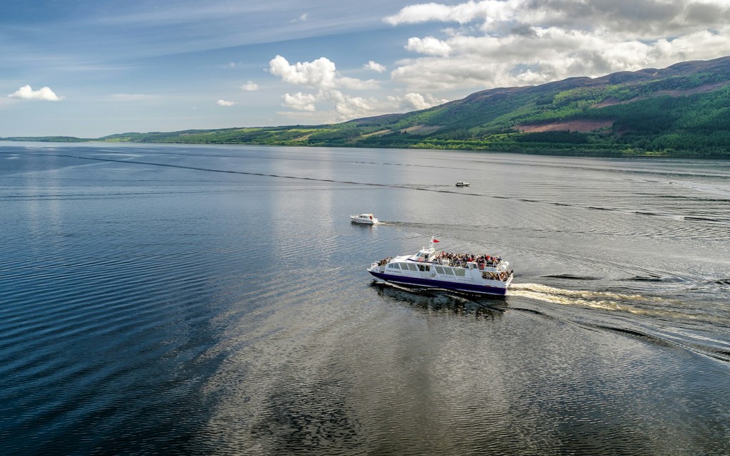 Cruzeiro panorâmico de 50 minutos pelo Loch Ness (Boarding from Fort Augustus)