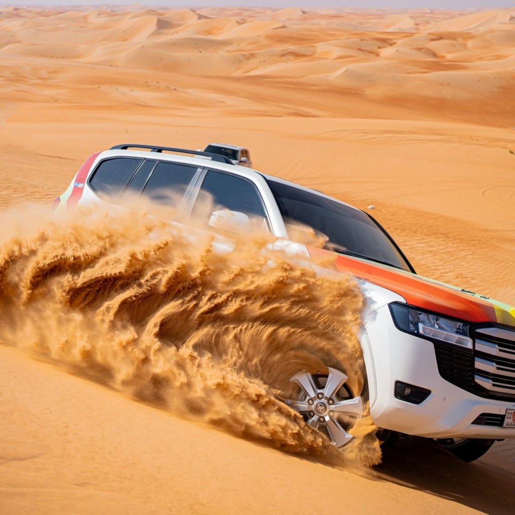 Abu Dhabi : Safari guidé dans le désert de Liwa + transfert aller-retour + déjeuner