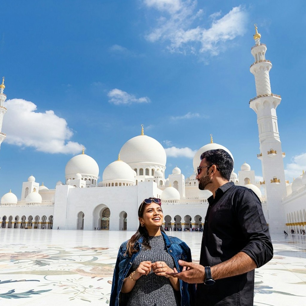 Abu Dhabi e Qasr Al Watan: City Tour guiado à tarde + traslados