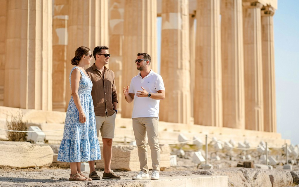 Akropolis + Parthenon: geführte Touren mit Tickets (Acropolis Parthenon German-Guided Tour)