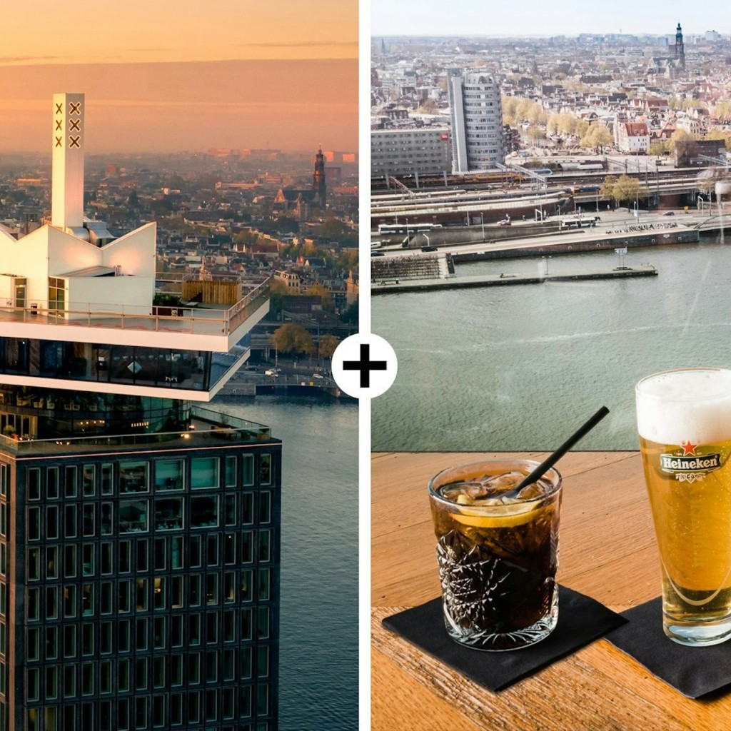 A'DAM Lookout: Bilet szybkiego wstępu + 1 drink