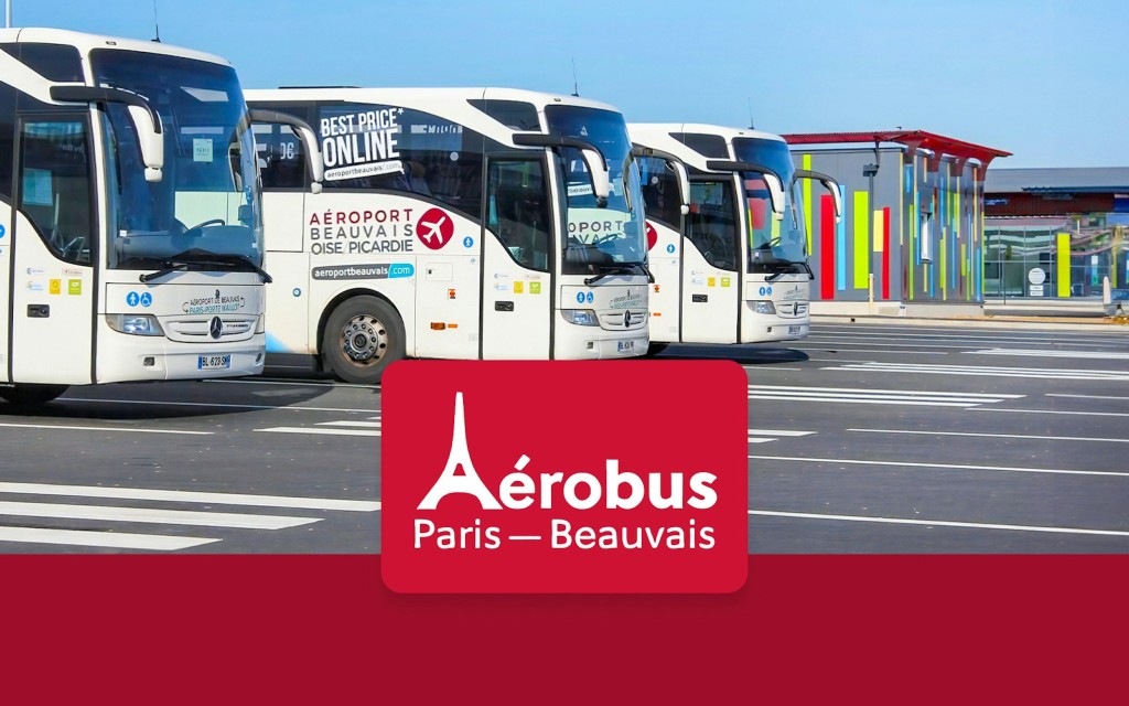 Aérobus : Navettes d'aéroport en bus entre Paris Beauvais, la Porte Maillot et La Villette (One-Way Ticket: Beauvais Airport to Paris-La Villette)