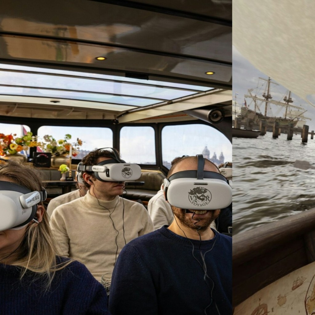 Амстердам: 75-минутный круиз по каналам + VR-прогулка