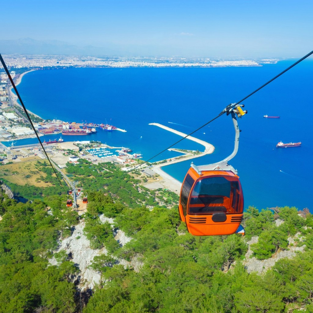 Antalya: visita a la ciutat amb passeig en telefèric, viatge en vaixell i cascades Duden