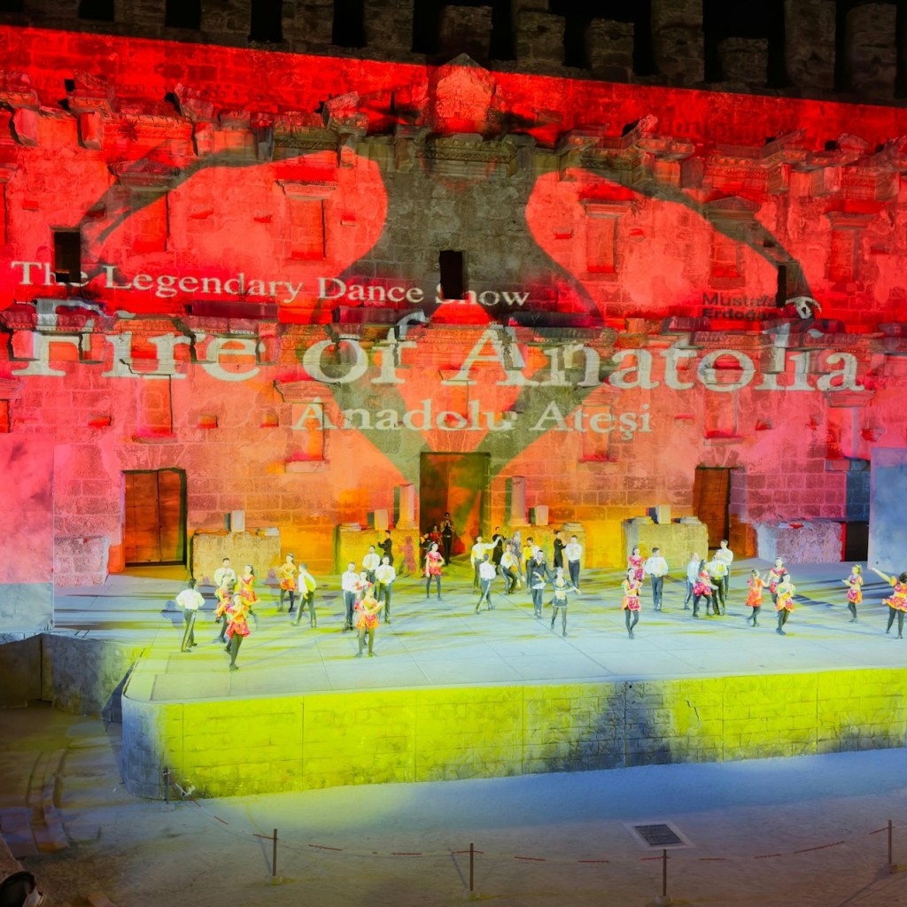 Théâtre Aspendos : Le feu de l'Anatolie Billet d'entrée pour le spectacle de danse