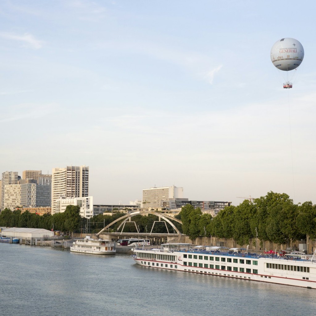 Ballon de Paris GENERALI & Bateaux Mouches Croisière sur la Seine