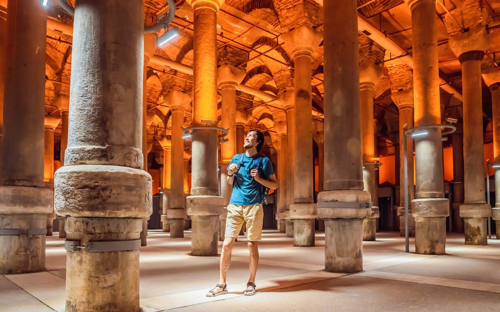 Versunkener Palast Schnelleinlass-Tickets (Skip-the-Line Tickets to Basilica Cistern with Guided Tour)