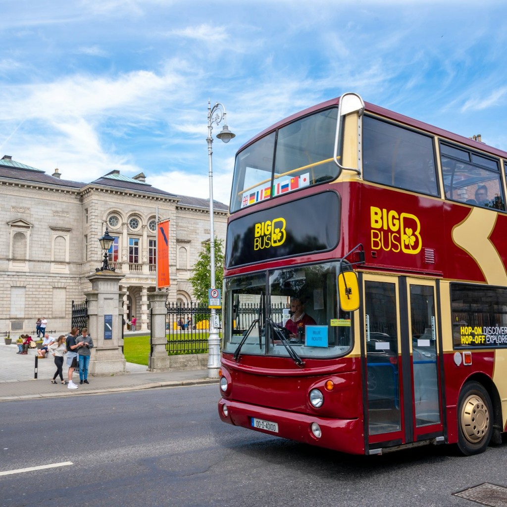 Big Bus Dublin: Wycieczka autobusowa Hop-on Hop-off - Classic (24 hours)