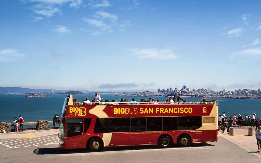 Big Bus: tour en autobús turístico con paradas libres en San Francisco (Essential: 24-Hour Pass + Walking Tour + Sunset Tour)