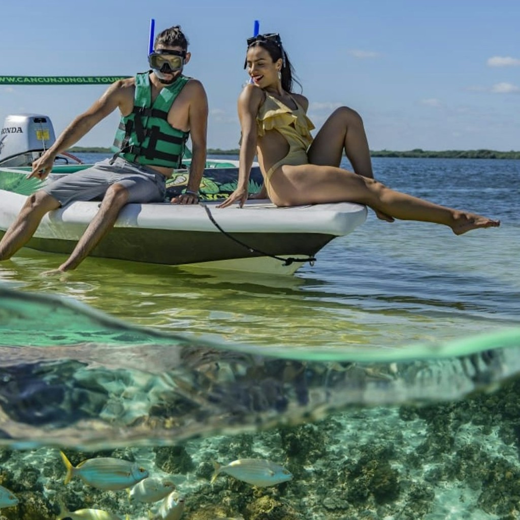 Cancún: excursió en vaixell + snorkel