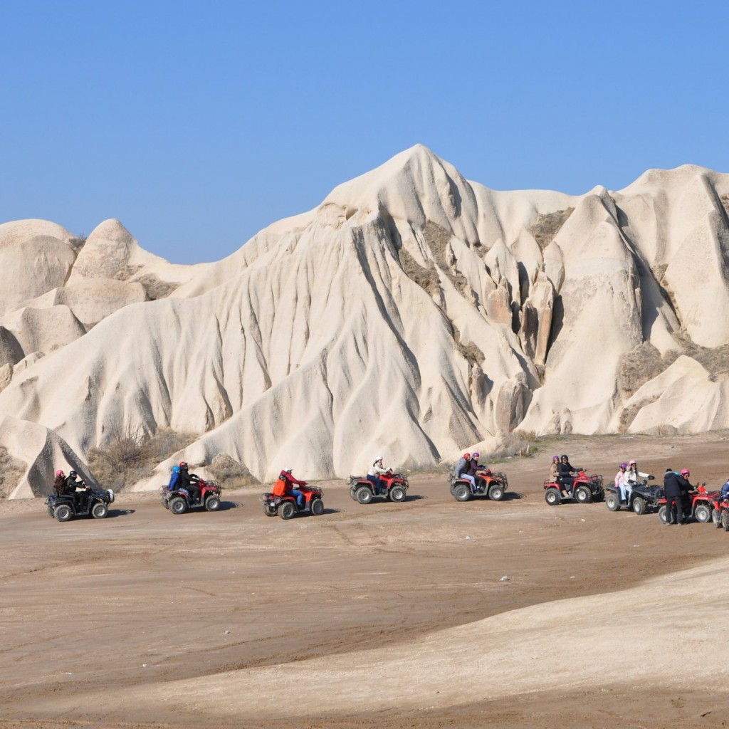 Cappadoce : Excursion en VTT + transfert à l'aller et au retour