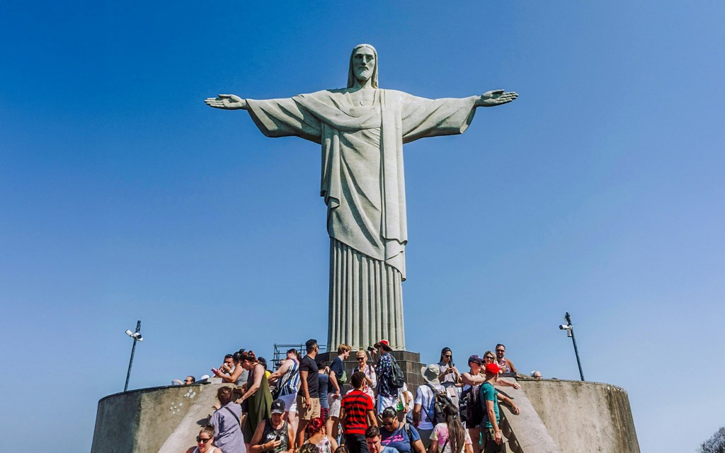 Christus der Erlöser Tickets mit Hin- und Rücktransfer (Van Transfer from Largo do Machado)