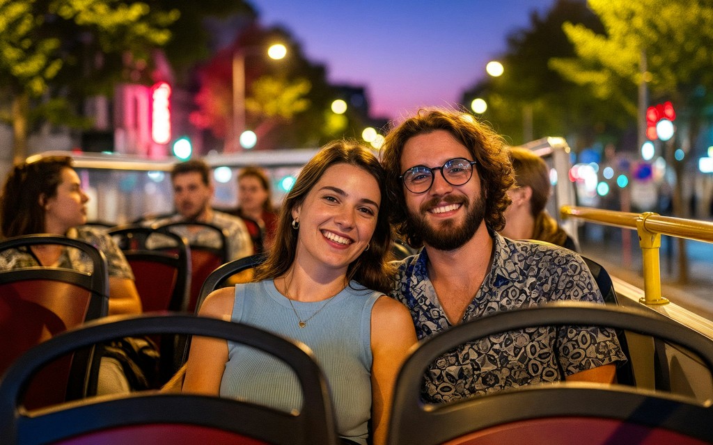 City Sightseeing: Saigon Nachttour mit dem Bus (Saigon Night Bus Tour)