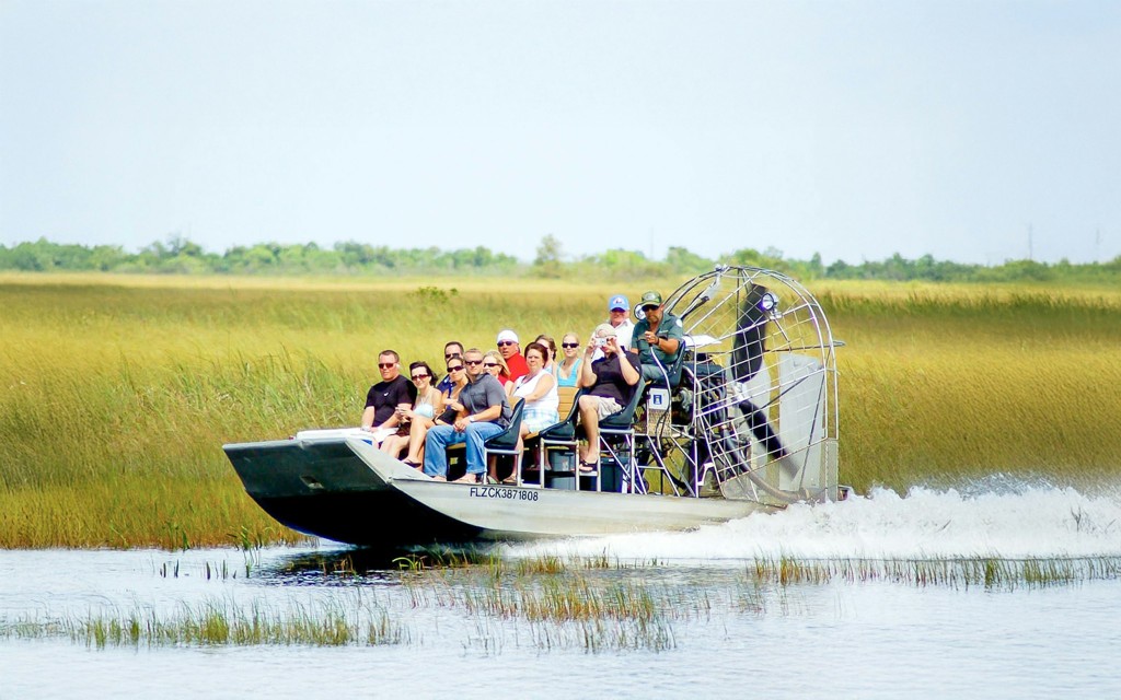 Parque Nacional de los Everglades: Tour en hidrodeslizador con exhibición de reptiles (Everglades National Park Airboat Tour)