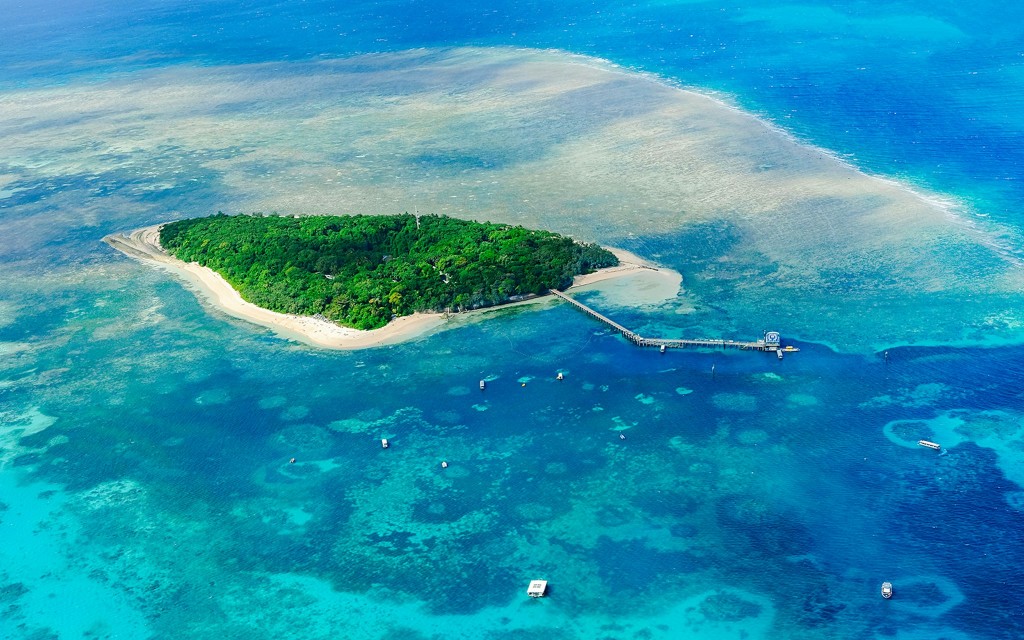 Outer Great Barrier Reef: 40-minütiger Rundflug von Cairns aus (40 minutes scenic flight )