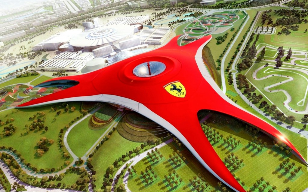 Von Dubai aus: Abu Dhabi Ganztägige Stadtrundfahrt mit Ferrari World (Shared Tour + Ferrari World)