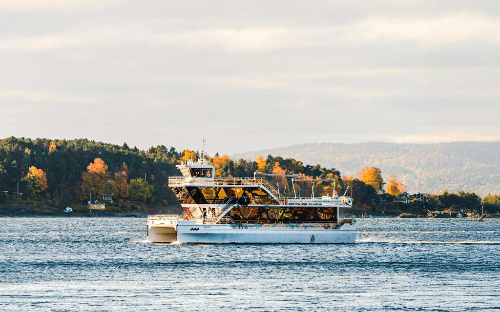 Ab Oslo: 2,5-stündige stille Sightseeing-Bootsfahrt auf dem Fjord mit Reiseleiter (Silent Fjord Cruise from Oslo)