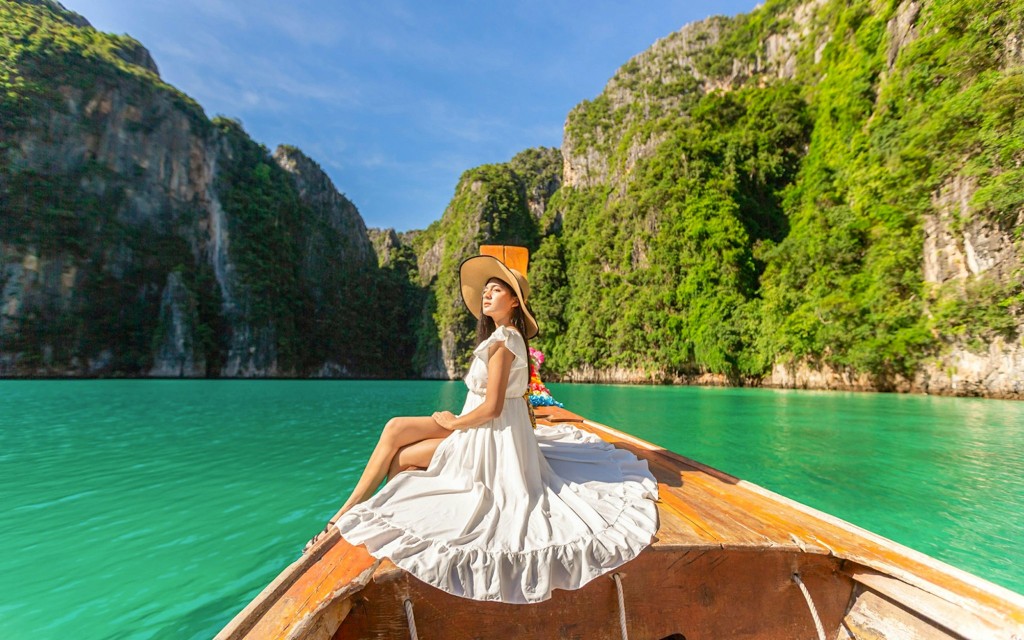 Von Phi Phi: Maya Bay & Bamboo Island Anpassbare private Tour mit dem Longtail-Boot (7-Hour Tour (With Bamboo Island))