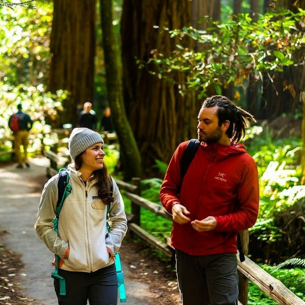 Von San Francisco aus: Ganztägige Wine Country Tour und Muir Woods