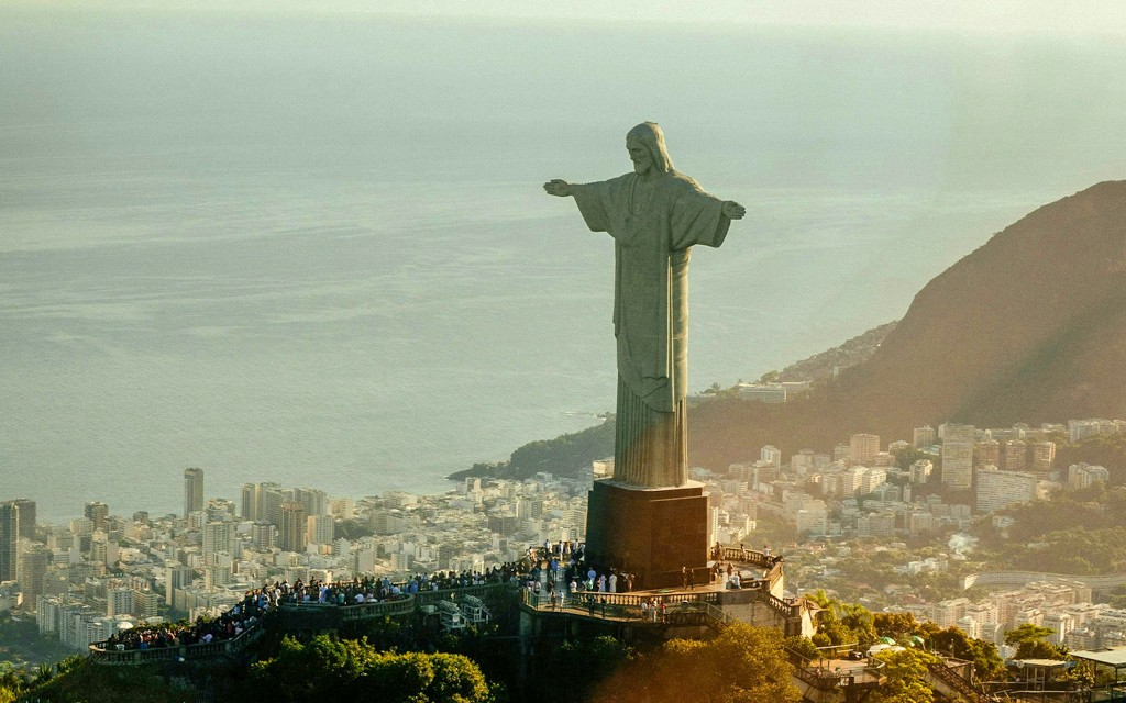 Excursion d'une journée à Rio : Le Christ Rédempteur, le Pain de Sucre, l'escalier Selarón et plus encore (Christ the Redeemer Tickets with Van Transfer + Full-Day Rio Tour + BBQ Lunch)
