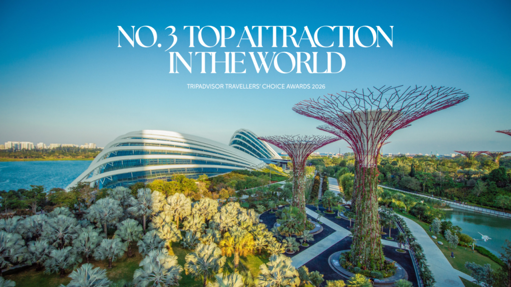 Entrada a Gardens by the Bay (Flower Dome + Cloud Forest con Jurassic World: The Experience + Supertree Observatory (9:00 a 16:00))