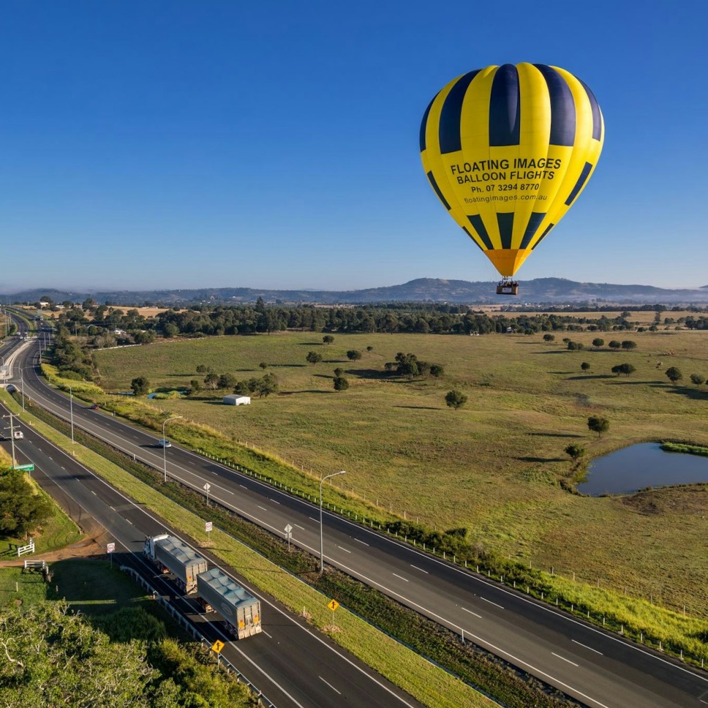 Greater Brisbane Hot Air Balloon Flight & Optional Breakfast