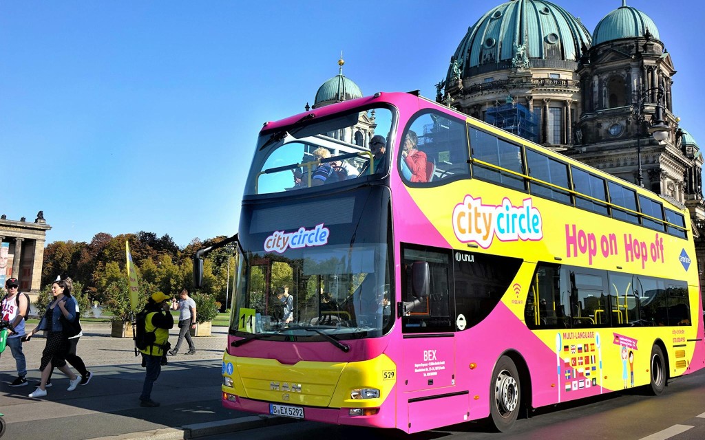 City Circle : tour en bus Hop-On Hop-Off à Berlin (24/48/72 heures) avec croisière en option (24-Hour HOHO Pass)