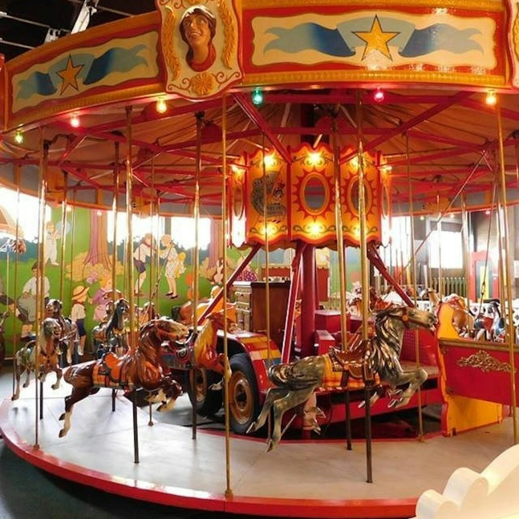 Museu de la Fàbrica Herschell Carrousel: Tiquet d'entrada
