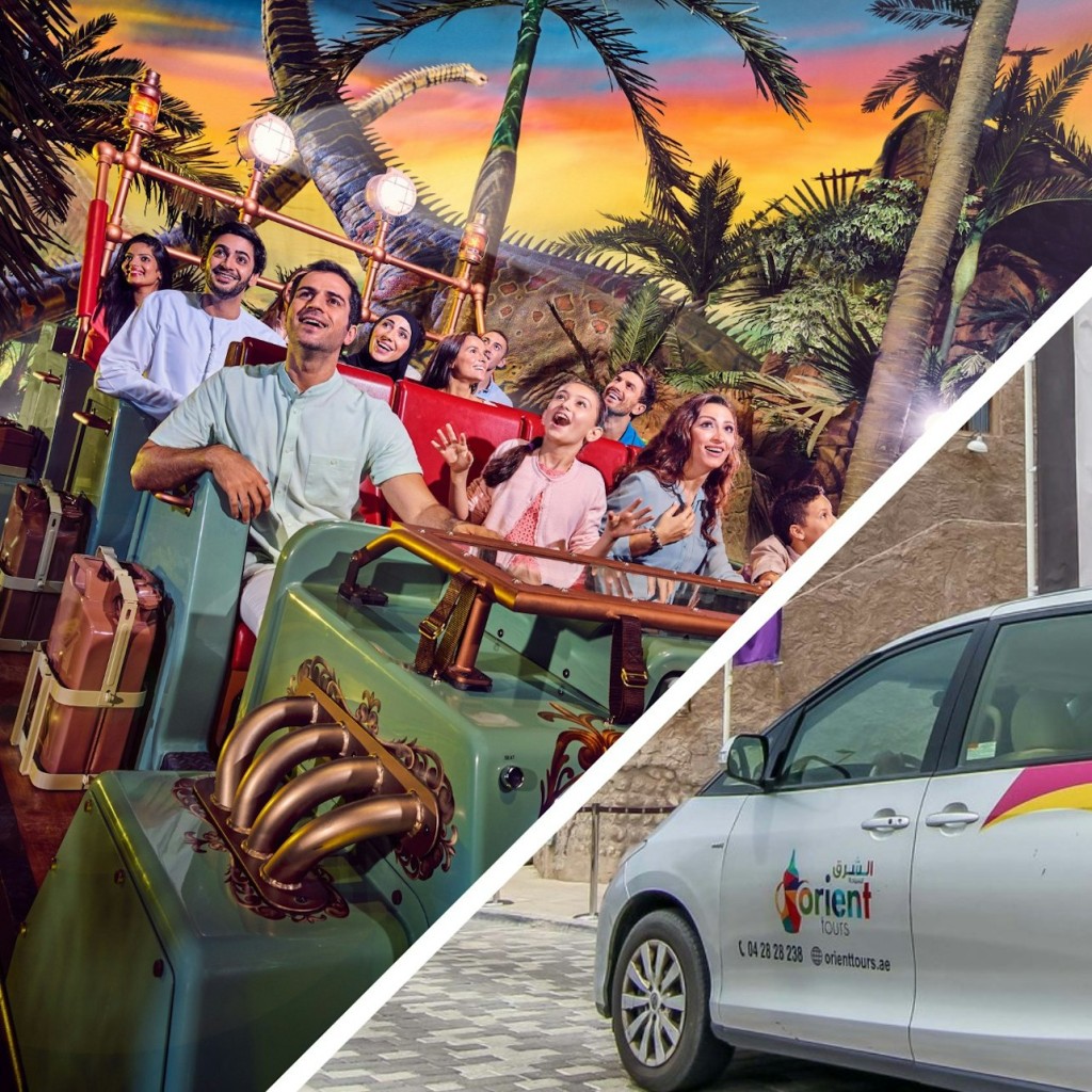 Img Worlds of Adventure: tiquet d'entrada + trasllat privat