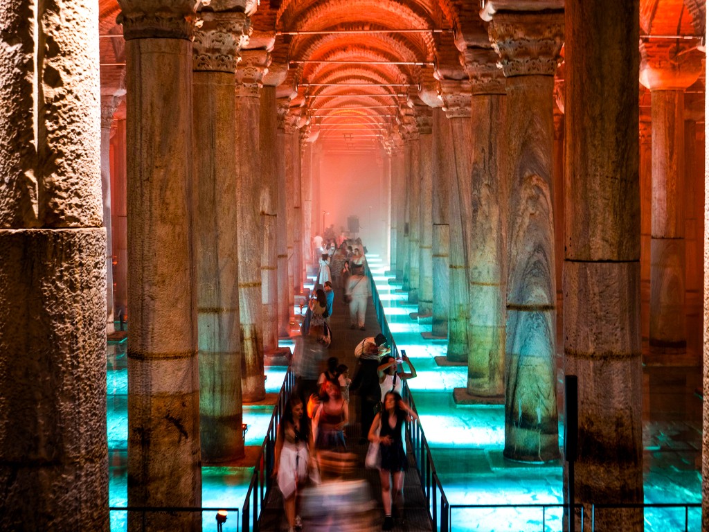 German Basilica Cistern Guided Tour