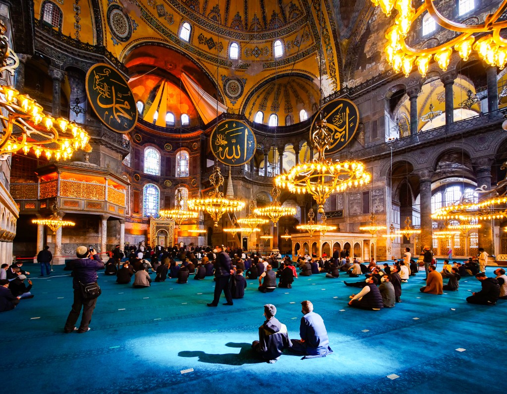 German Blue Mosque & Hagia Sophia Guided Tour