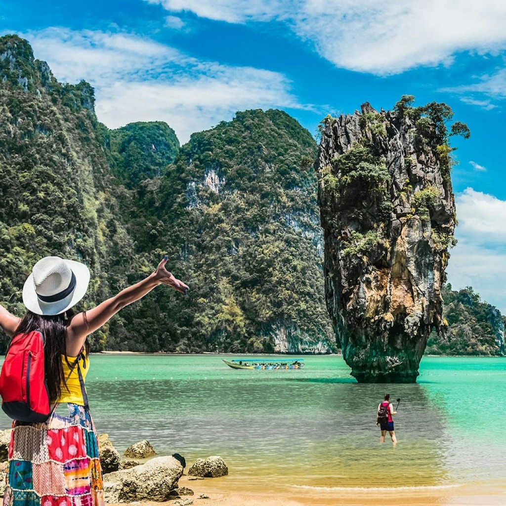 L'illa de James Bond i la badia de Phang Nga: excursió en vaixell de cua llarga des de Phuket + trasllats