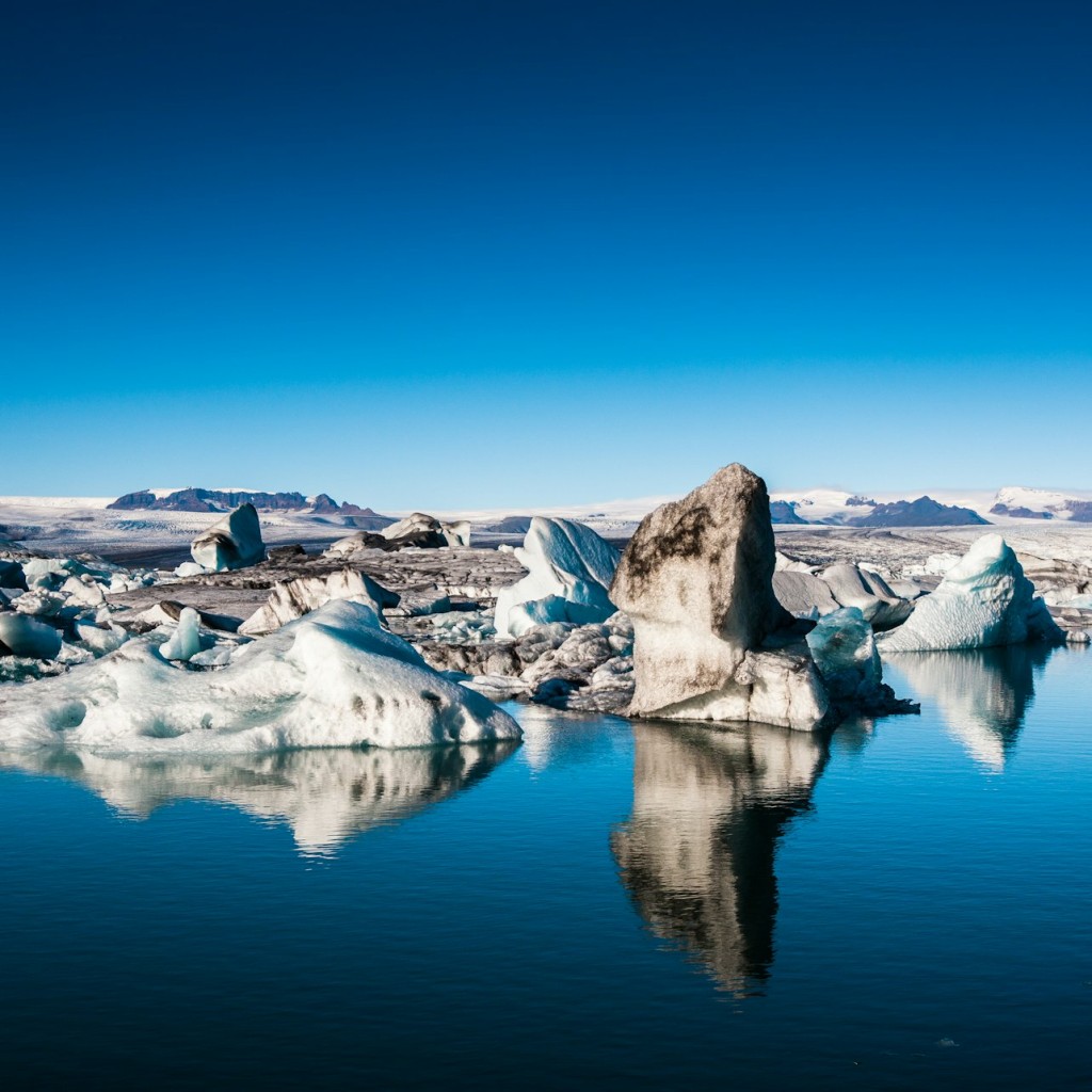 Jökulsárlón Glacier Lagoon :レイキャビク発往復旅行