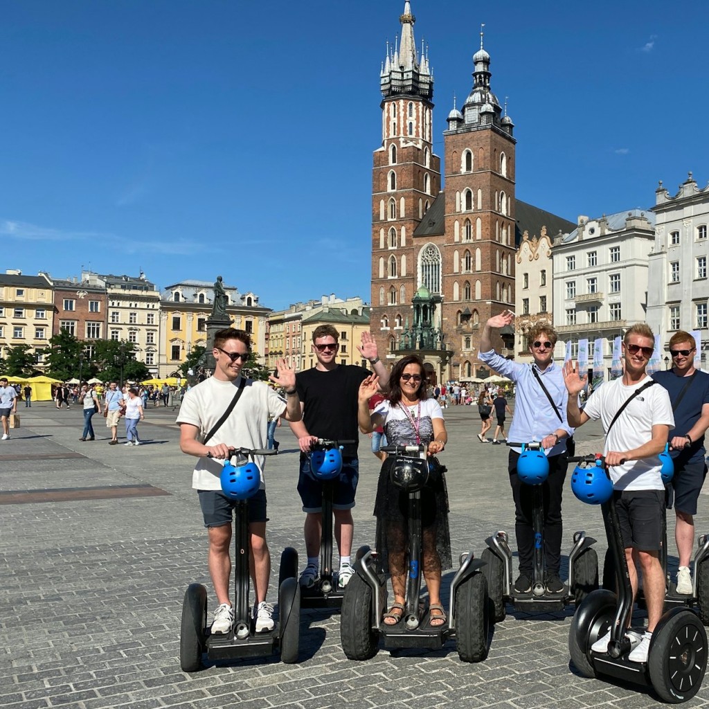 Kazimierz (Dzielnica Żydowska) Kraków: 2-godzinne zwiedzanie Segwaya z przewodnikiem