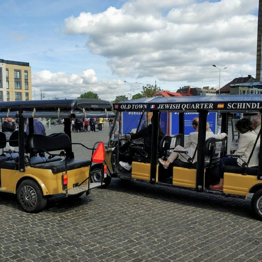 Quartier de Kazimierz à Cracovie : Visite en voiturette électrique + audioguide