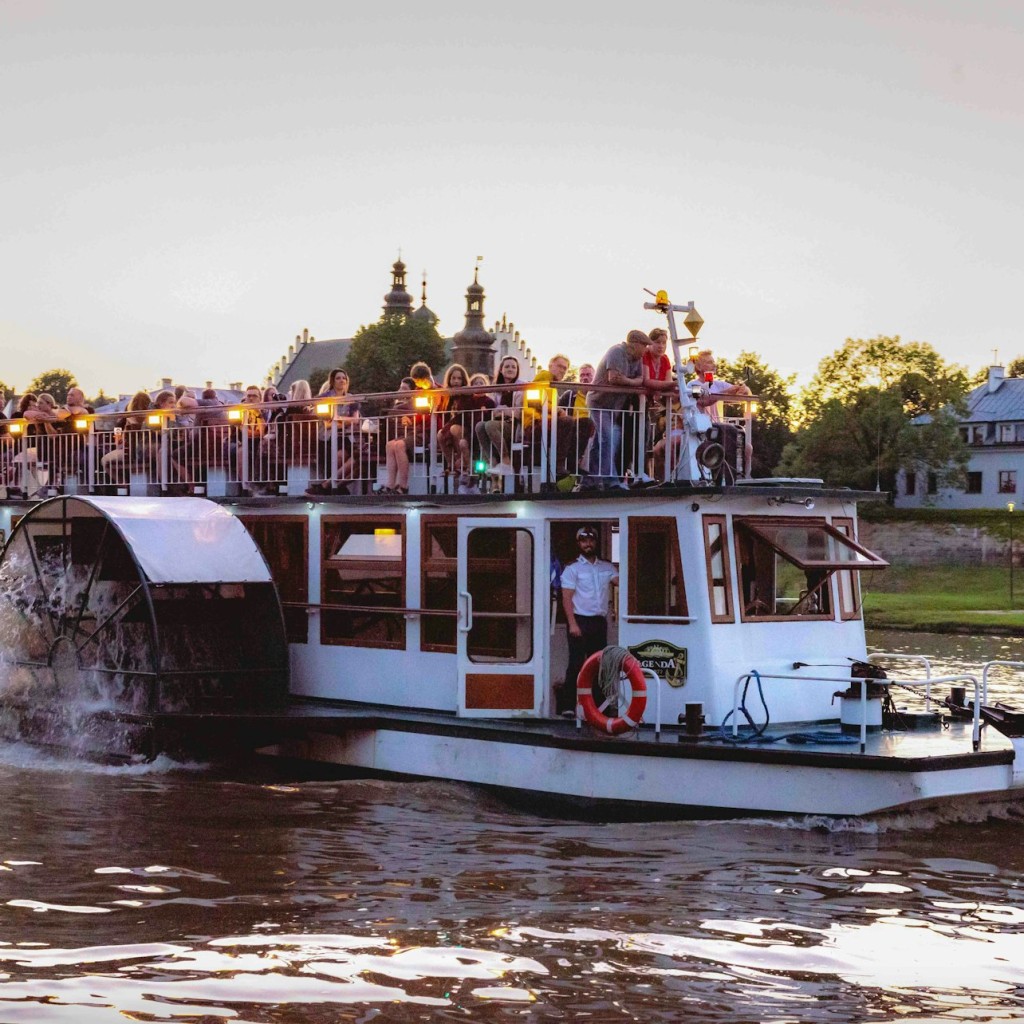 Cracovia: Crociera sul fiume Vistola con audioguida