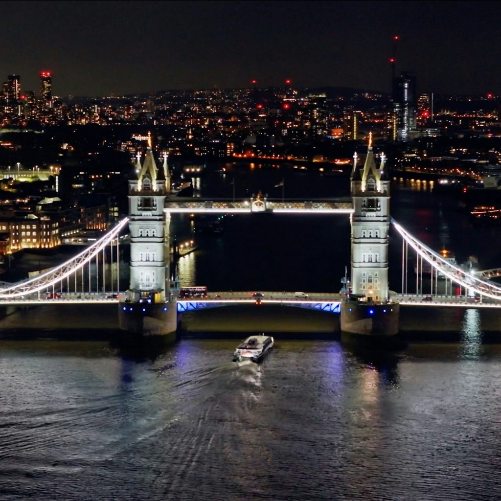 Londres : Croisière nocturne sur la Tamise