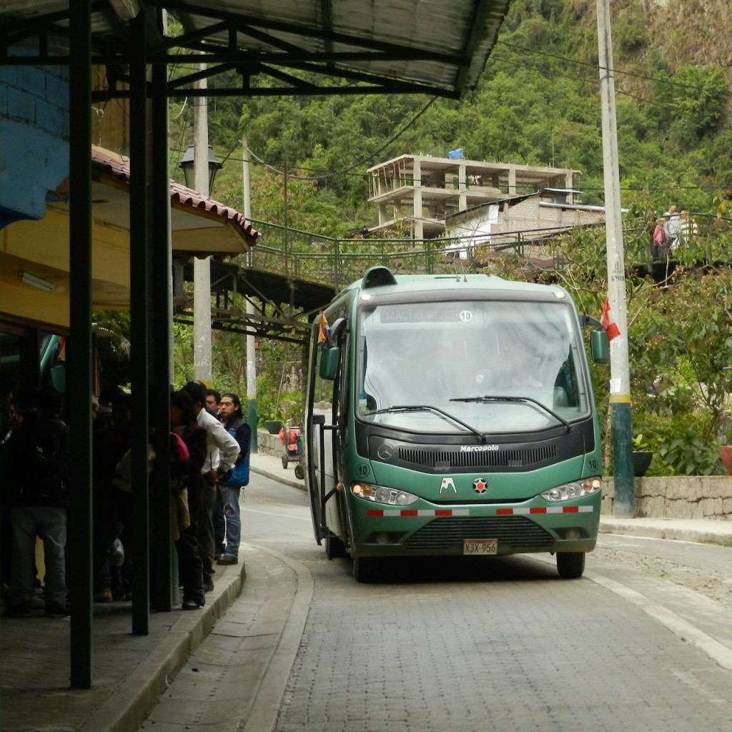 Machu Picchu: Bus from Aguas Calientes