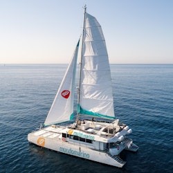 Malaga: Sunset Catamaran Cruise + Drink