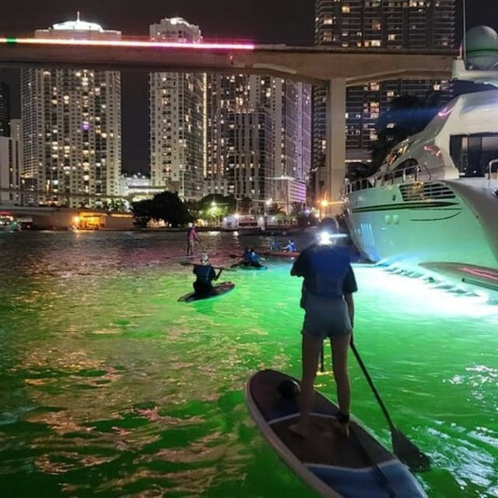 Miami: Excursión Nocturna en SUP o Kayak por las Luces de la Ciudad