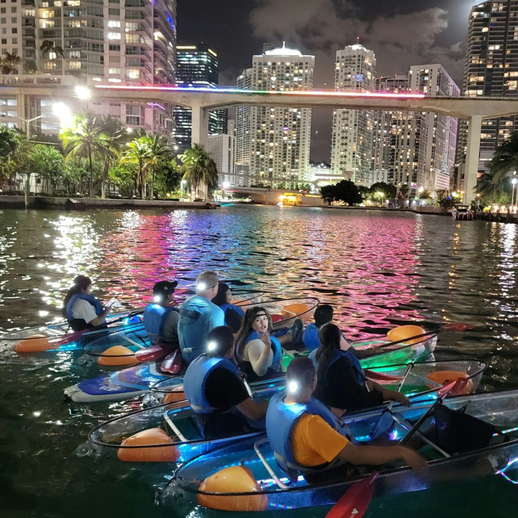 Miami: wycieczka kajakowa z przewodnikiem LED + napoje