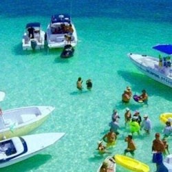 Miami: Party Boat Day Trip from Bayside Marketplace