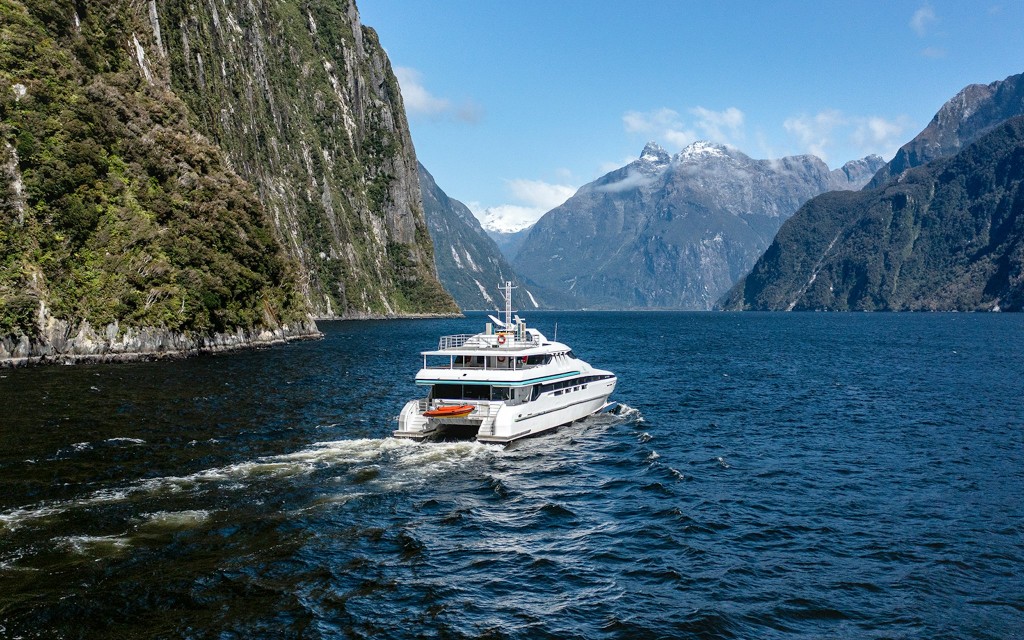Milford Sound Schifffahrt mit optionalem Mittagessen (Milford Sound Cruise)