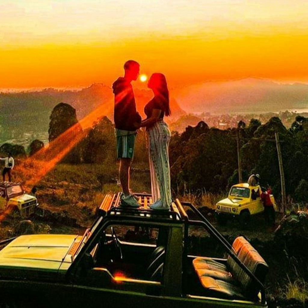 Excursion en Jeep au lever du soleil sur le Mont Batur avec visite des sources chaudes naturelles