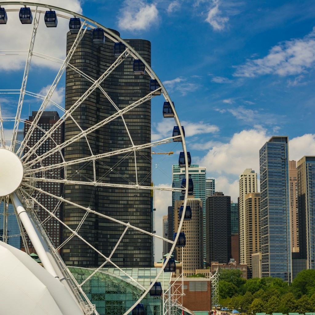 Navy Pier Centennial Wheel: Cabina VIP