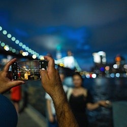 New York City: Guided Night Bus Tour