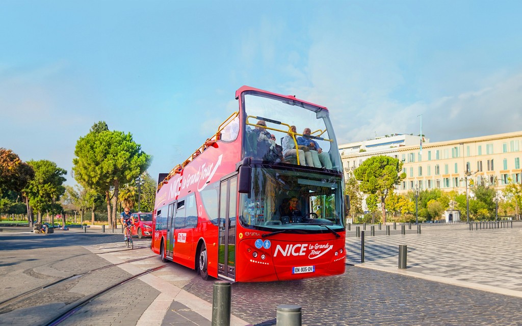Nizza Le Grand Tour: Tour in autobus Hop-on Hop-off di Nizza e Villefranche-sur-Mer (2-Day Pass)