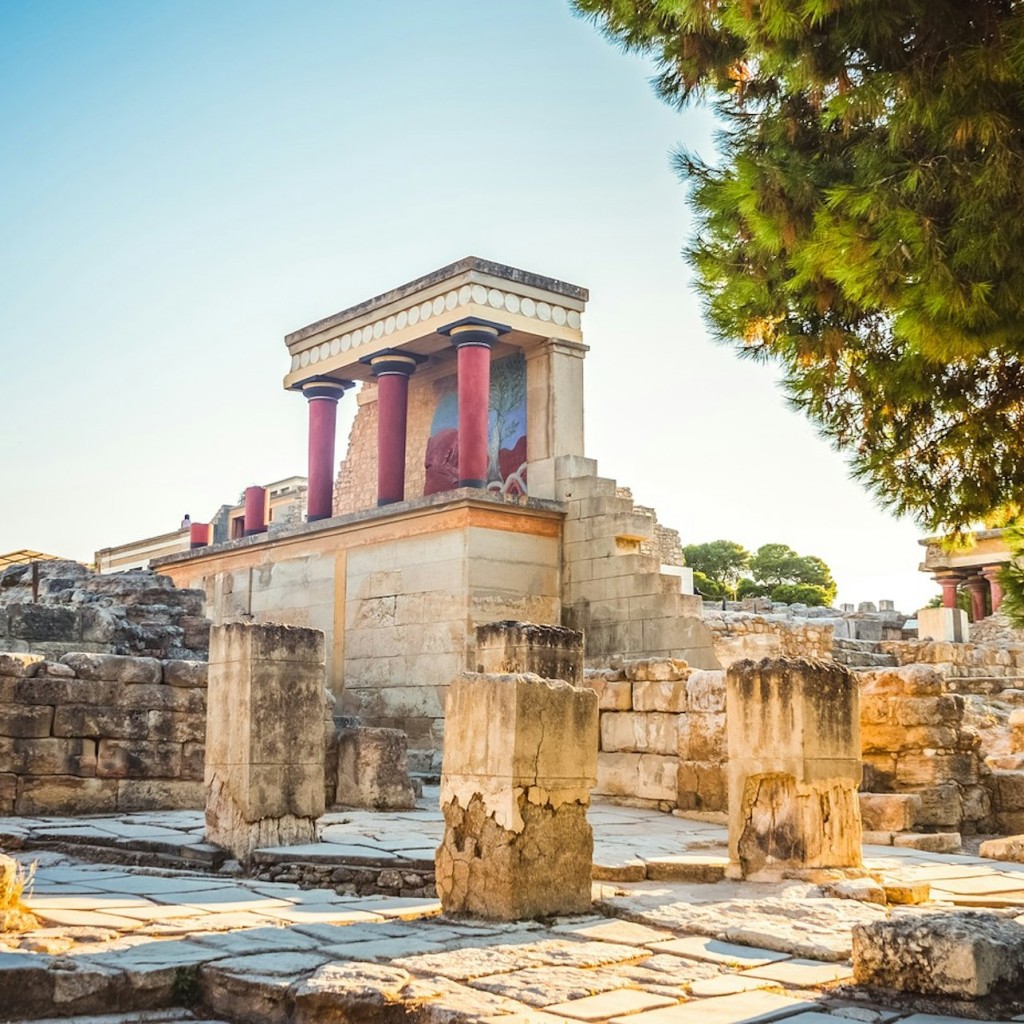 Palau de Cnossos: Tiquet d'entrada + Guia digital del patrimoni cultural hel·lènic - Knossos Palace & Archaeological Site