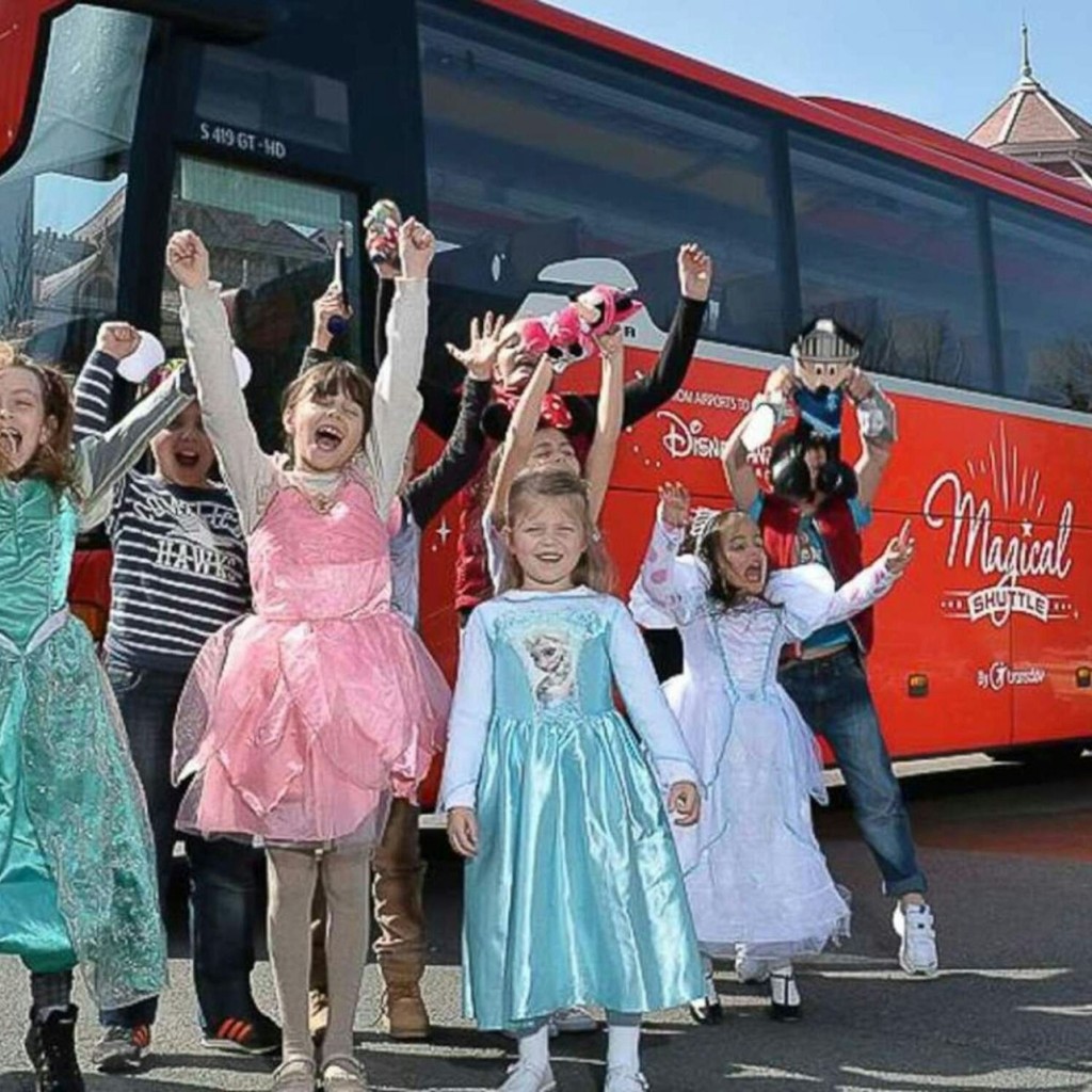 Paris : Transfert en bus aller simple de Disneyland à l'aéroport d'Orly