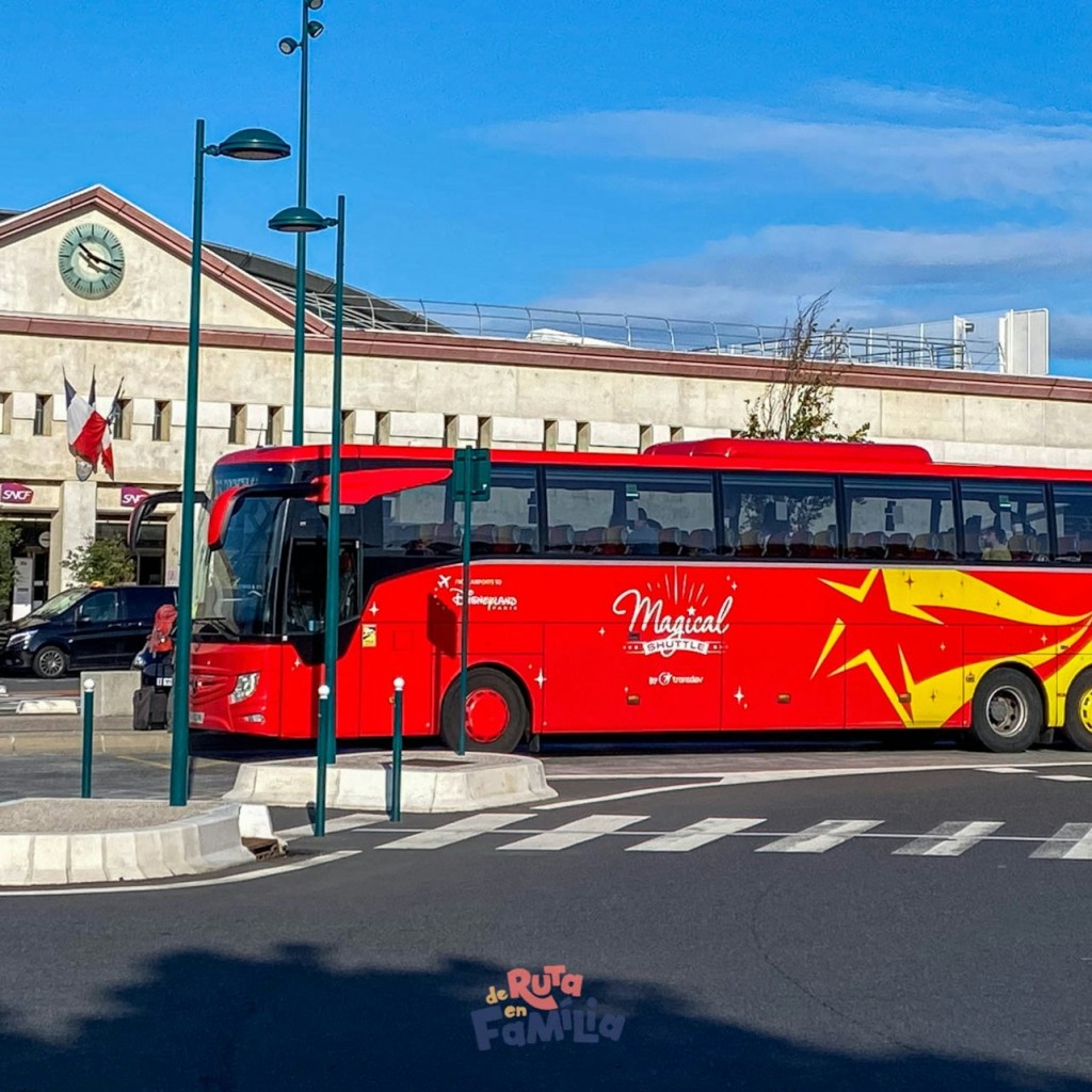 Paris: Roundtrip Bus Transfer from Charles de Gaulle Airport to Disneyland